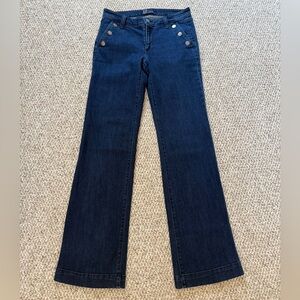 GAP Dark Blue Wide Leg Jeans